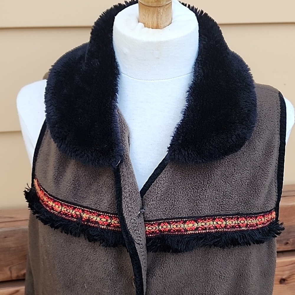 Vintage western style vest - Picture 4 of 9